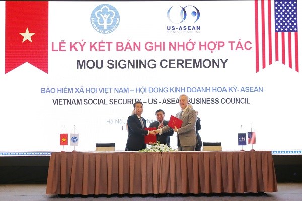 BHXH Việt Nam và Hội đồng Kinh doanh Hoa Kỳ - ASEAN hợp tác  trong thực hiện chính sách BHYT - Anh 1