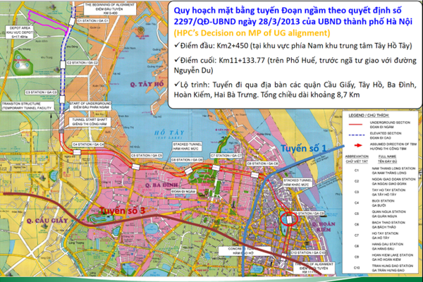 Xung quanh quy hoạch tổng mặt bằng ga ngầm C9 tại khu vực hồ Hoàn Kiếm: Phương án 1 ít gây ra ảnh hưởng bất lợi đối với các di tích... - Anh 2