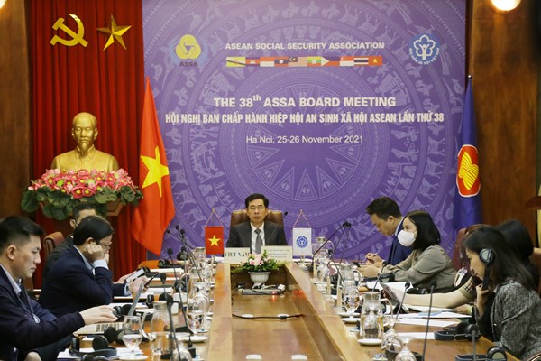 Hội nghị Ban Chấp hành Hiệp hội An sinh xã hội ASEAN lần thứ 38 - Anh 1