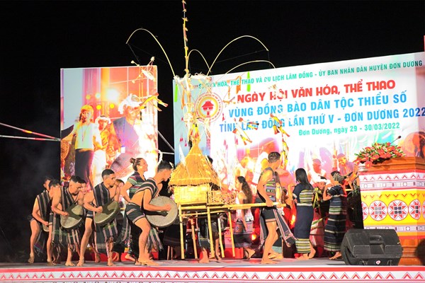 Ngày hội văn hóa, thể thao vùng đồng bào dân tộc thiểu số tỉnh Lâm Đồng lần thứ 5 năm 2022: Âm vang Nam Tây Nguyên - Anh 1