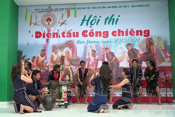 Ngày hội văn hóa, thể thao vùng đồng bào dân tộc thiểu số tỉnh Lâm Đồng lần thứ 5 năm 2022: Âm vang Nam Tây Nguyên - Anh 10