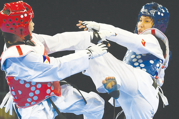 Taekwondo nỗ lực cho mục tiêu - Anh 1