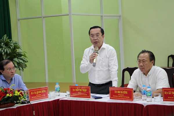 Bộ trưởng Nguyễn Văn Hùng: Các cơ sở đào tạo trực thuộc Bộ VHTTDL tại TP.HCM cần năng động, sáng tạo hơn - Anh 9
