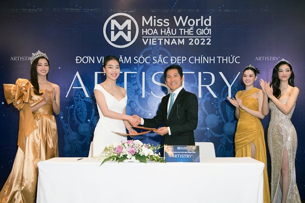 Artistry™ là đơn vị chăm sóc sắc đẹp Miss World Việt Nam 2022 - Anh 1
