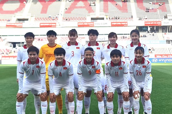 Tuyển nữ Việt Nam tiếp tục thắng ở chuyến tập huấn Hàn Quốc - Anh 1