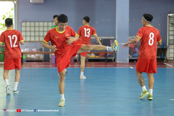 Tuyển Futsal Việt Nam tập trung 21 cầu thủ chuẩn bị cho SEA Games 31 - Anh 2
