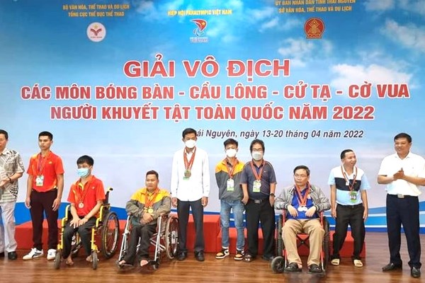 Hà Nội, TP.HCM vượt trội tại Giải thể thao người khuyết tật toàn quốc 2022 - Anh 1