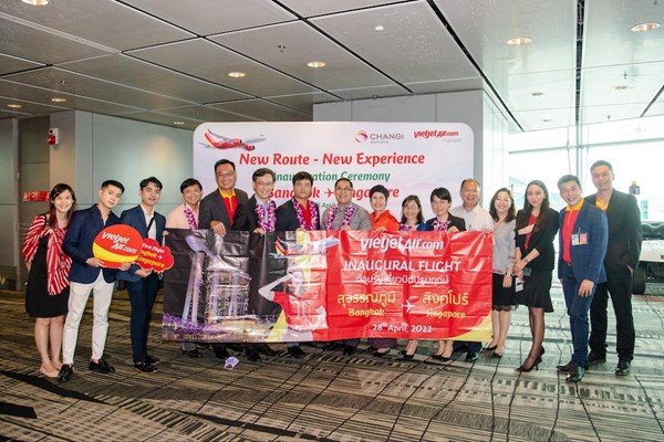 Vietjet Thái Lan liên tục mở rộng mạng bay quốc tế, khai trương đường bay Bangkok – Singapore đón đầu nhu cầu bay tăng mạnh - Anh 3
