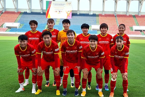 Tuyển nữ Việt Nam thắng đậm trận giao hữu trước thềm SEA Games 31 - Anh 1