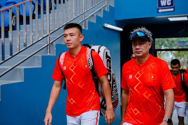 Đội tuyển quần vợt Việt Nam sẵn sàng cho SEA Games 31 - Anh 1