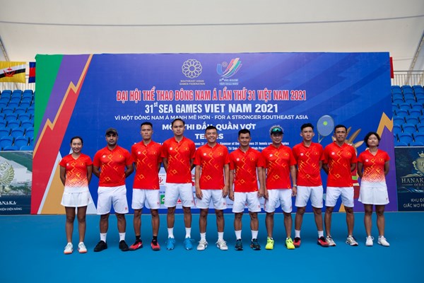 Đội tuyển quần vợt Việt Nam sẵn sàng cho SEA Games 31 - Anh 3