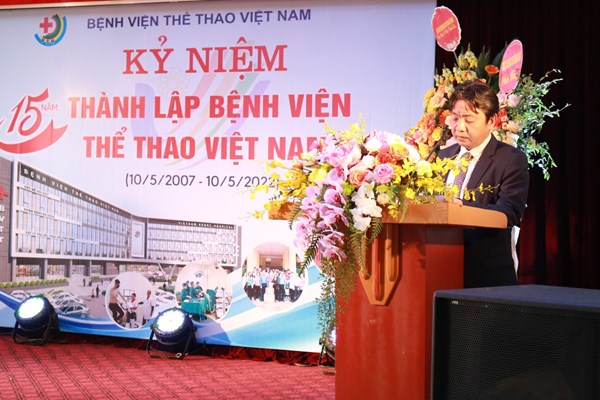Bệnh viện Thể thao Việt Nam kỷ niệm 15 năm thành lập - Anh 1