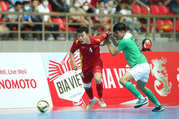 Tuyển Futsal Việt Nam chia điểm với Indonesia trong ngày ra quân SEA Games 31 - Anh 1