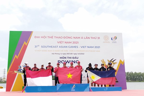 Rowing Việt Nam giành thêm 2 HCV và 2 HCB trong ngày 13.5 - Anh 3
