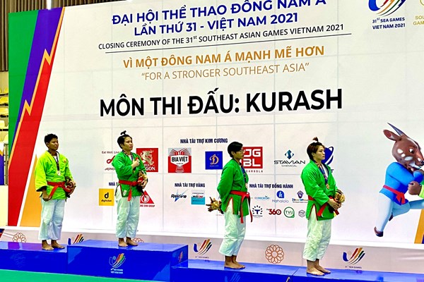 Giành thêm 1 HCV ngày cuối, Kurash Việt Nam đại thắng tại SEA Games 31 - Anh 4