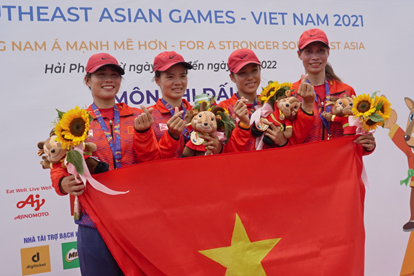 Giành 4 HCV ngày cuối, Rowing Việt Nam nhất toàn đoàn - Anh 5