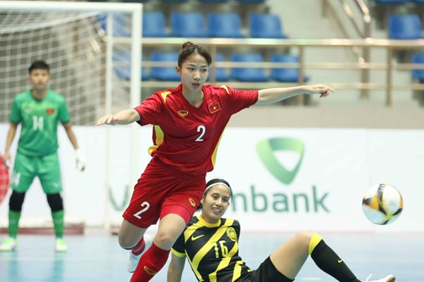 Tuyển Futsal nữ Việt Nam đang trên đường hướng đến tấm HCV SEA Games 31 - Anh 2