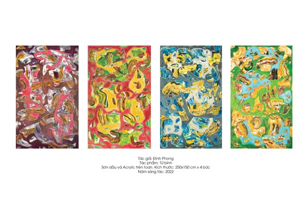 Triển lãm hội họa và điêu khắc của Đào Châu Hải và Đinh Phong - Anh 1