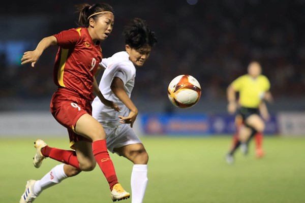 Thắng Myanmar, tuyển nữ Việt Nam vào chung kết SEA Games 31 - Anh 3