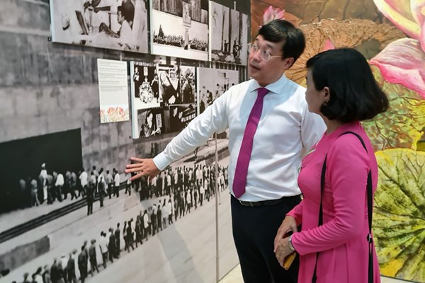 Đồng Tháp: Khánh thành Nhà trưng bày “Chủ tịch Hồ Chí Minh với Cách mạng Việt Nam” - Anh 2
