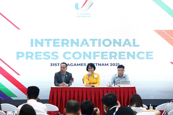 Đông đảo phóng viên dự Hội nghị truyền thông quốc tế SEA Games 31 - Anh 4