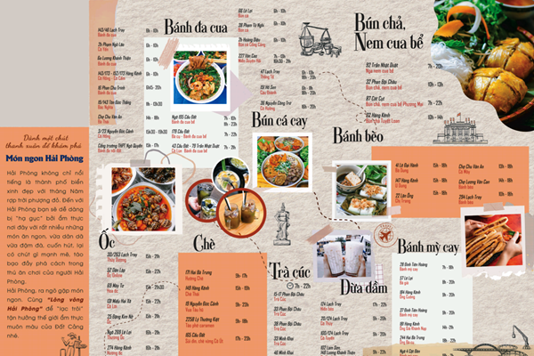 Hải Phòng:​​​​​​​ Phát hành bản đồ “Food tour” về các món ăn ngon - Anh 2