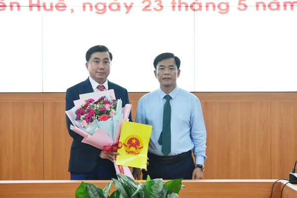 Sở Du lịch Thừa Thiên Huế có giám đốc mới - Anh 1