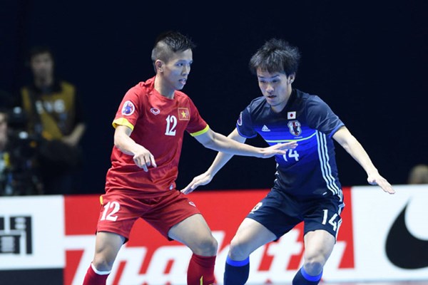 Tuyển Futsal Việt Nam chung bảng với Nhật Bản ở giải châu Á - Anh 1