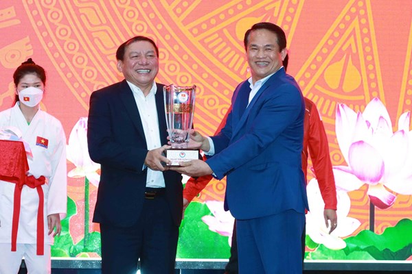 Trung tâm HLTTQG Hà Nội đóng góp hơn 60% số huy chương của Đoàn Việt Nam tại SEA Games 31 - Anh 1