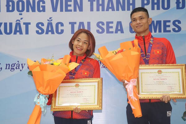Đà Nẵng: Khen thưởng HLV, VĐV đạt thành tích xuất sắc tại SEA Games 31 - Anh 5