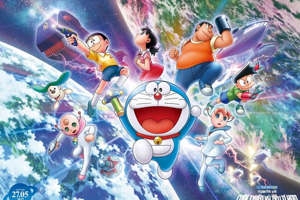 “Phim Doraemon: Nobita và cuộc chiến vũ trụ tí hon 2021” trở thành phim hoạt hình có doanh thu cao nhất Việt Nam năm 2022 - Anh 1