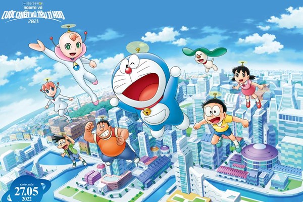 “Phim Doraemon: Nobita và cuộc chiến vũ trụ tí hon 2021” trở thành phim hoạt hình có doanh thu cao nhất Việt Nam năm 2022 - Anh 2