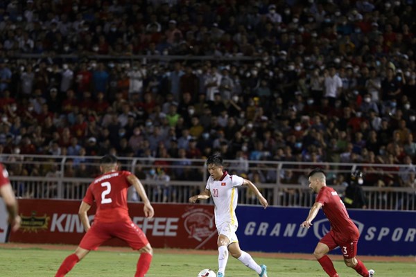 Tuyển Việt Nam thắng thuyết phục Afghanistan trong trận giao hữu quốc tế - Anh 1