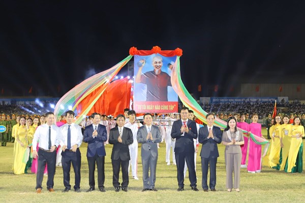 Hơn 1.000 vận động viên tham gia Đại hội TDTT tỉnh Thanh Hóa - Anh 1