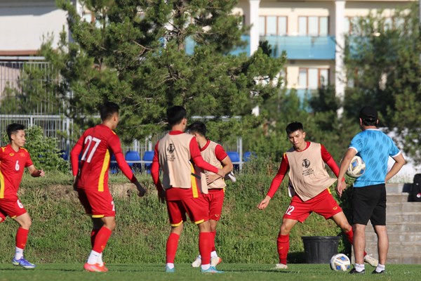 U23 Việt Nam sẵn sàng cho trận đấu với U23 Hàn Quốc - Anh 2