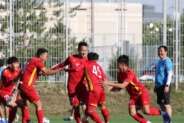U23 Việt Nam sẵn sàng cho trận đấu với U23 Hàn Quốc - Anh 1