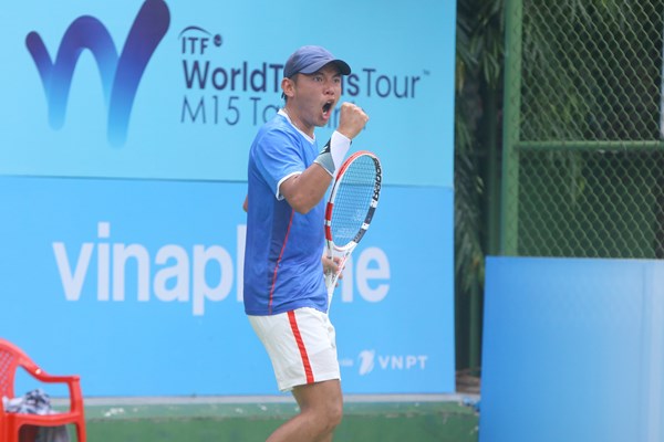 Tay vợt số 1 Việt Nam vô địch giải quần vợt nhà nghề ở Tây Ninh - Anh 2