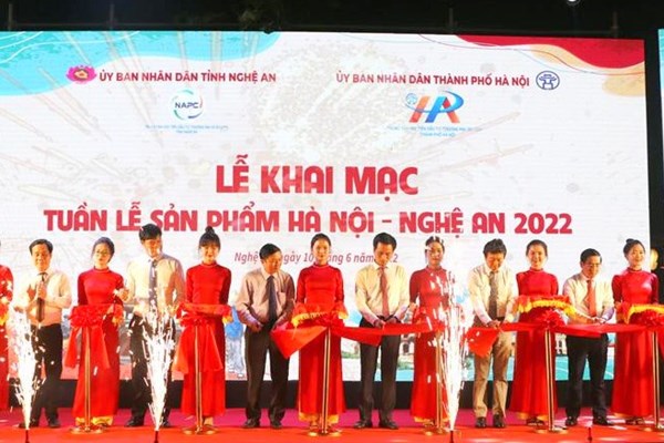 Tuần lễ sản phẩm Hà Nội - Nghệ An 2022 - Anh 1