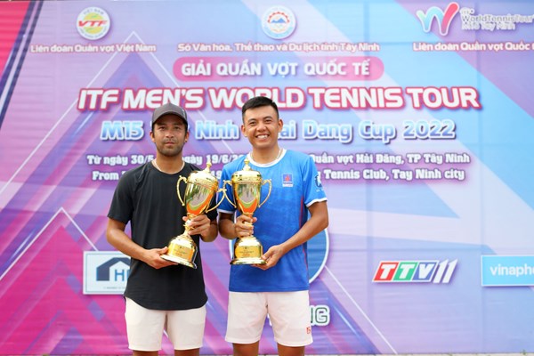Lý Hoàng Nam giành cú đúp vô địch tại giải quần vợt ITF Men’s World Tennis Tour M15 Tây Ninh - Anh 3