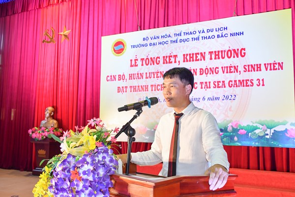 Trường Đại học TDTT Bắc Ninh đóng góp hơn 1/4 số HCV SEA Games 31 - Anh 2