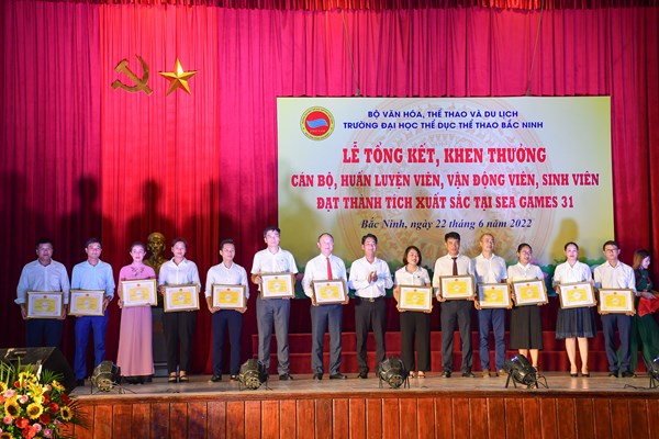 Trường Đại học TDTT Bắc Ninh đóng góp hơn 1/4 số HCV SEA Games 31 - Anh 5
