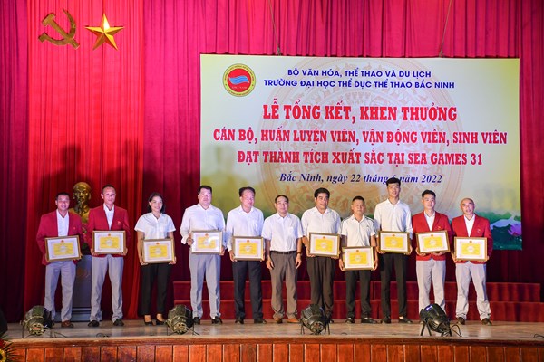 Trường Đại học TDTT Bắc Ninh đóng góp hơn 1/4 số HCV SEA Games 31 - Anh 6