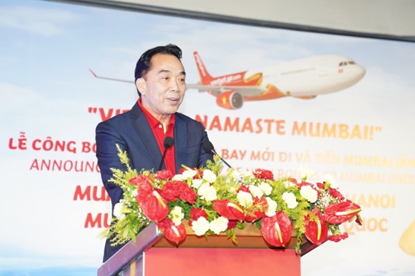 ﻿Vietjet mở đường bay TP.Hồ Chí Minh/Hà Nội - Mumbai cùng các đường bay giữa Việt Nam - Ấn Độ - Anh 2