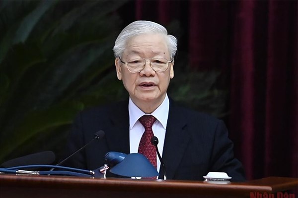Tổng Bí thư Nguyễn Phú Trọng ký ban hành 4 Nghị quyết quan trọng - Anh 1