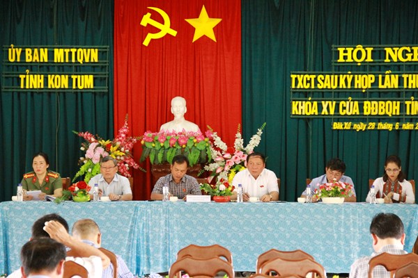 Bộ trưởng Nguyễn Văn Hùng: Quyết liệt và nỗ lực, Bộ VHTTDL tìm kiếm tất cả các nguồn lực để hỗ trợ Kon Tum phát triển - Anh 1