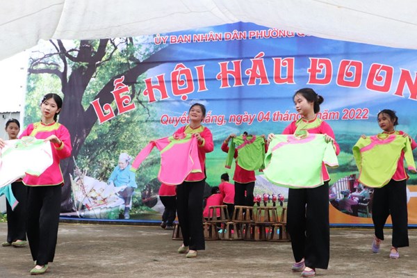 Độc đáo Lễ hội Háu Đoong của người Giáy Nậm Loỏng, Lai Châu - Anh 2