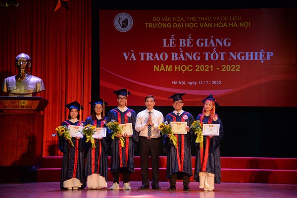 ĐH Văn hóa Hà Nội: Bế giảng và trao bằng tốt nghiệp năm học 2021-2022 - Anh 5