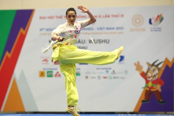 Dương Thuý Vi đoạt HCV môn Wushu tại World Games 2022 - Anh 1