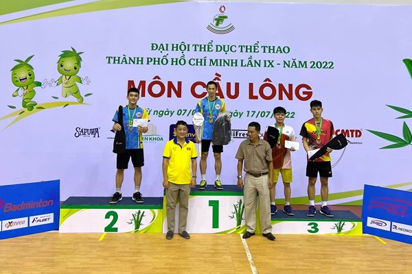 Tiến Minh giành 3 HCV tại Đại hội TDTT TP.HCM 2022 - Anh 1