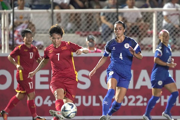 Tuyển nữ Việt Nam dừng bước tại bán kết AFF Cup 2022 - Anh 1